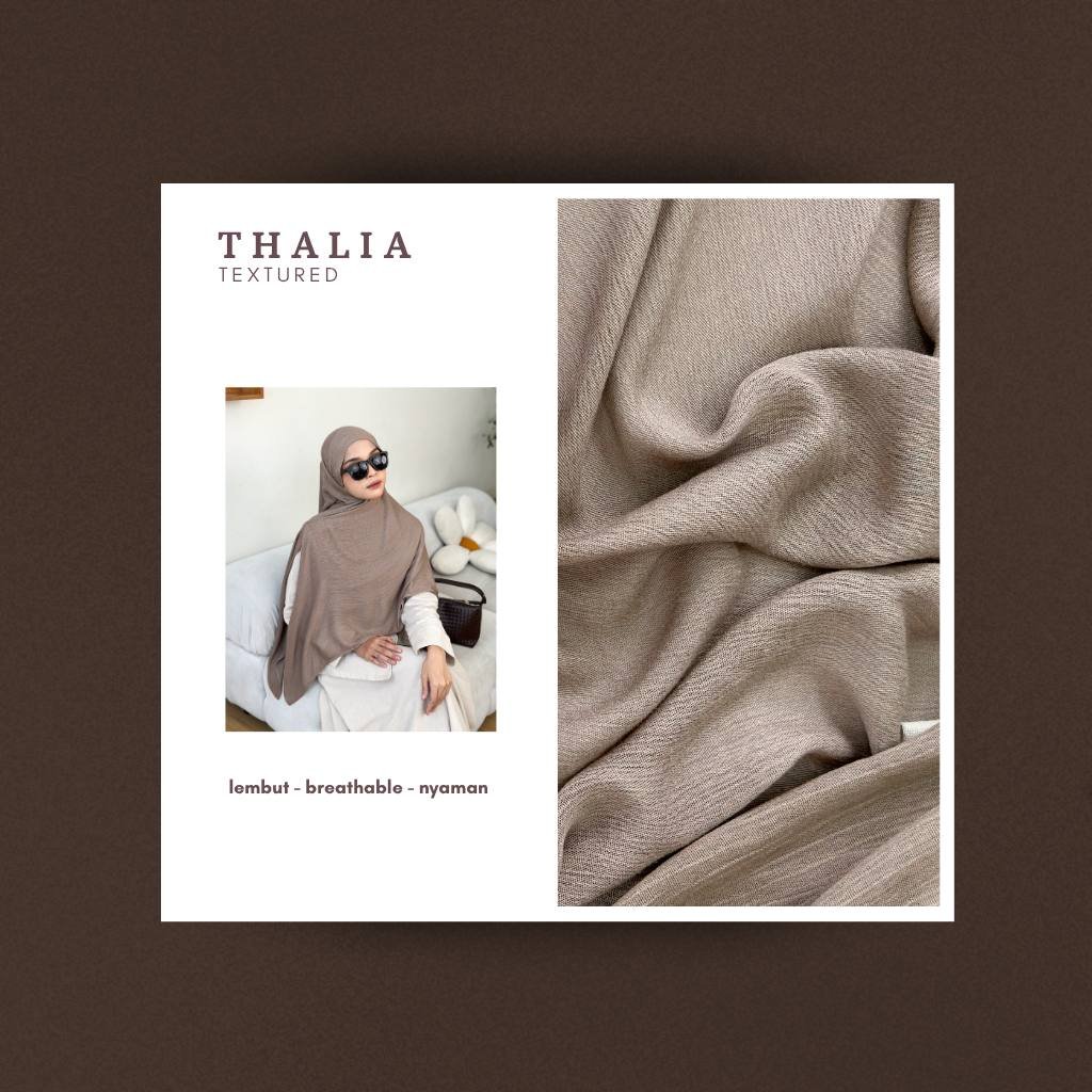 Thalia Viscose Textured - Gambar 3
